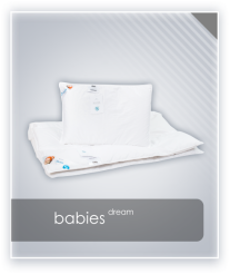90x120+40x60 360g+150g BABIES biel AMZ komplet dziecięcy 5907803171560