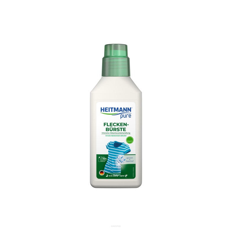 250ml HEITMANN PURE 1026569 odplamiacz wegański ze szczotką 4062196265690