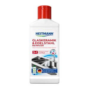 250ml HEITMANN 3351 mleczko do płyt ceramicznych i stalowych 4052400033511