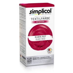 560g SIMPLICOL rubinowa czerwień 1804 barwnik do tkanin intensywny 4052400018044