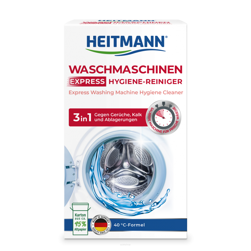 250g HEITMANN 2942 środek do czyszczenia pralek ekspress 4052400029422