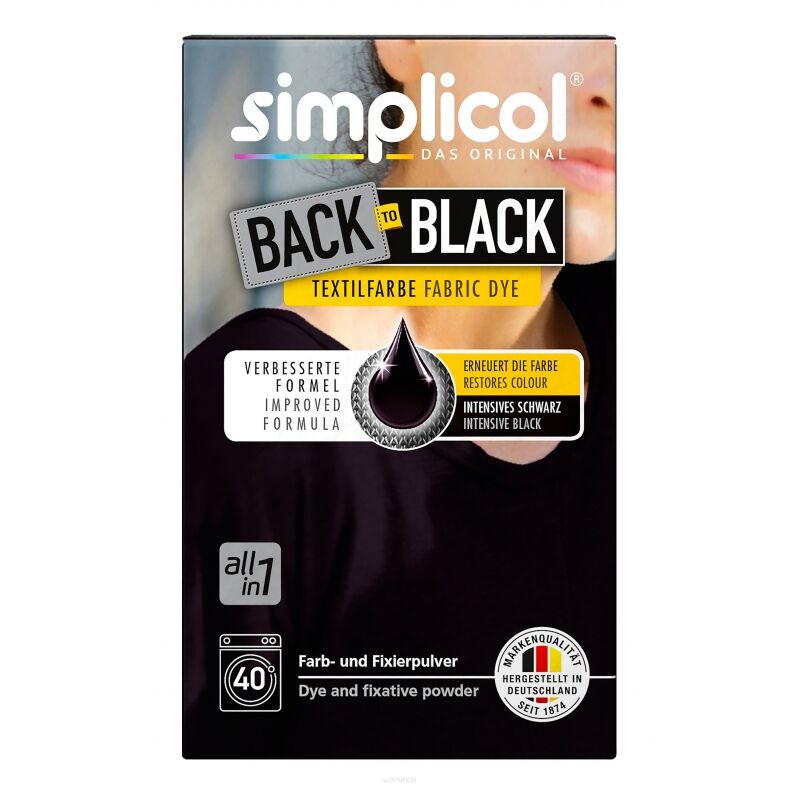 400g SIMPLICOL back to black 2512 farba do tkanin 4052400025127