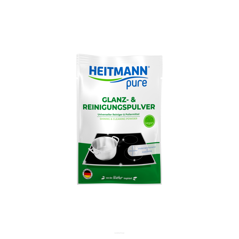 30g HEITMANN PURE 1027158 proszek do czyszczenia i nabłyszczania 4062196271585